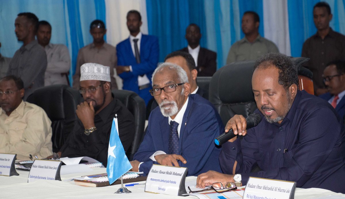 Somali political leaders meet to review progress on electoral
